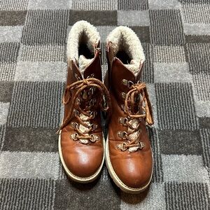 Girls brown boots size 3